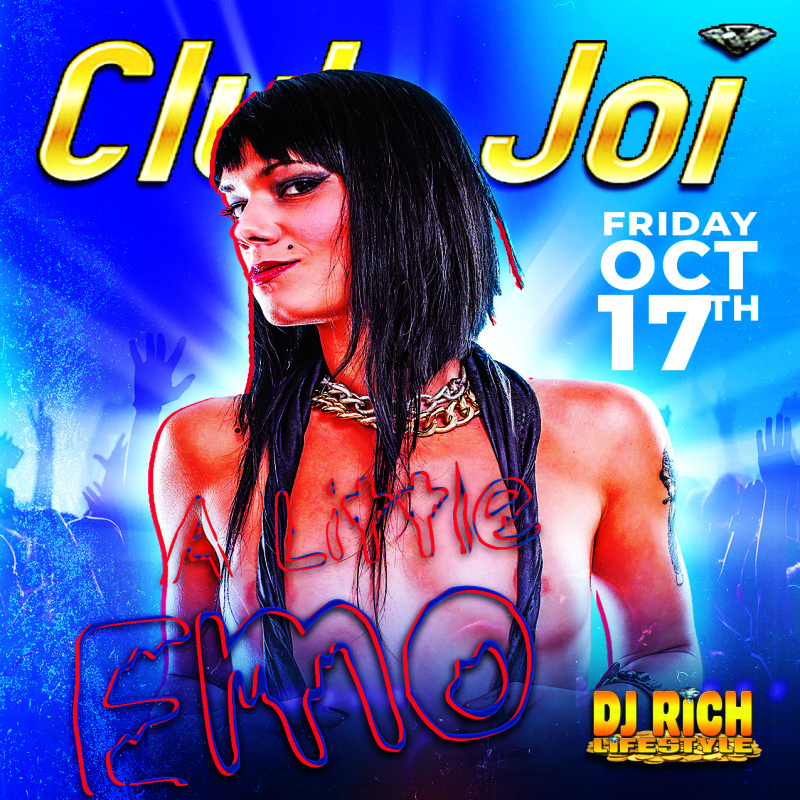 Emo Friday at Club Joi A Little Black Dress or Less!