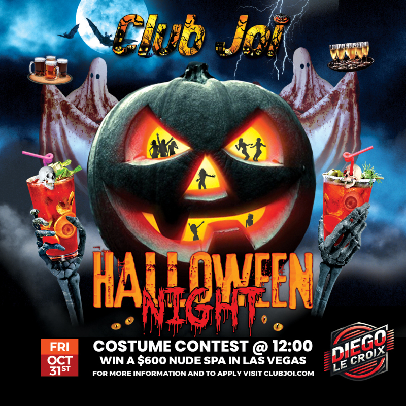Halloween Night at Club Joi.  No Tricks!