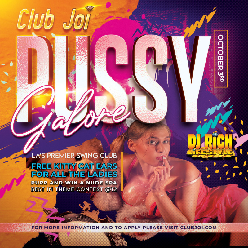 Pussy Friday at Club Joi FREE Kitty Kat Ears for All the Ladies!