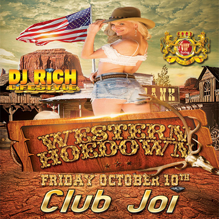 Western Hoedown at Club Joi Take Him Down to the Hoedown!