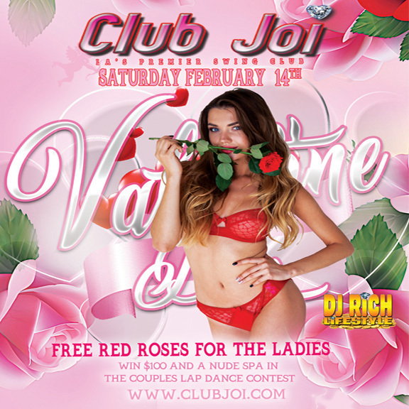 Valentine\'s Day at Club Joi Share Your Love at this Special Event!