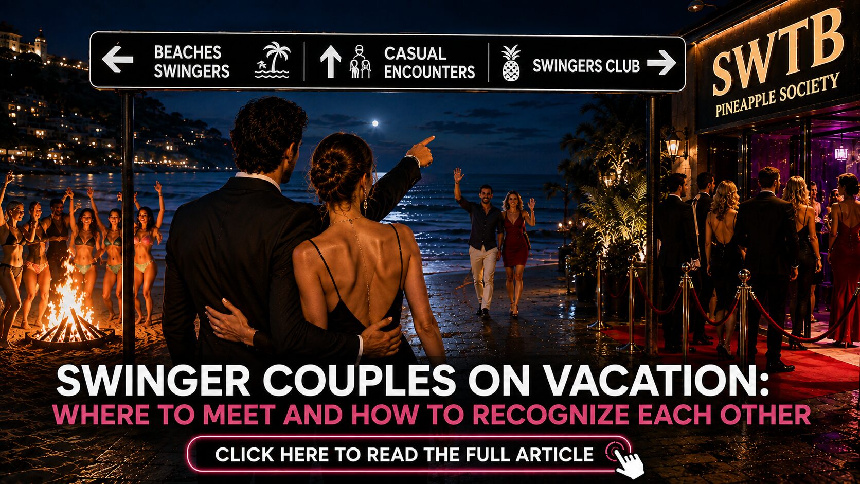 Swinger Couples on Vacation? Where to Meet and How to Recognize Each Other Without Awkward Misunderstandings
