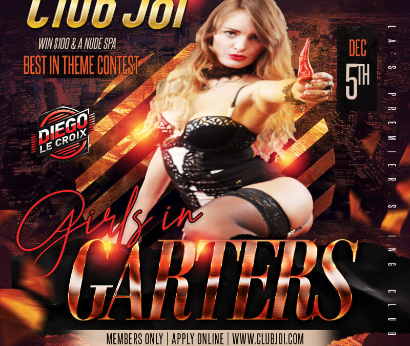 Girls in Garters at Club Joi